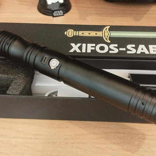 Lightsaber app controlled 115cm with metal hilt and RGB blade new
