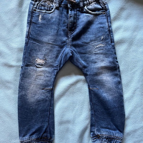 Zara boys' denim pants, size 110 cm, blue