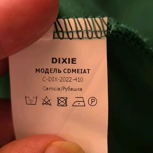 Dixie satin green blouse like new, 100% viscose, size S-L