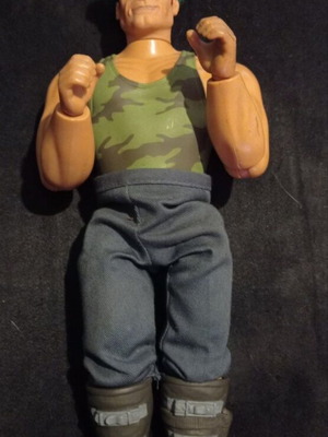 Action Man Knuck Williams 1996 figure like new, functional mechanism