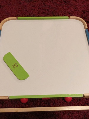 Hape whiteboard blackboard used with 2 small scratches