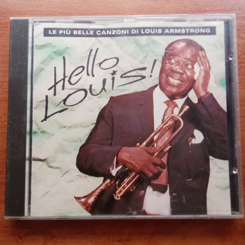 Hello Louis Armstrong CD used, Le Piu Belle Canzoni 1980s 1990s