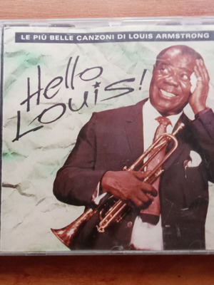 Hello Louis Armstrong CD μεταχειρισμένο, Le Piu Belle Canzoni δεκαετίας 1980 1990