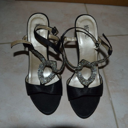 Migato black sandals like new, summer style