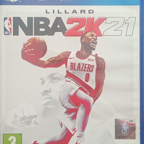 NBA 2K21 PlayStation 4 game like new, sports