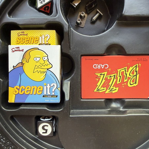 Scene It The Simpsons Deluxe DVD Game like new
