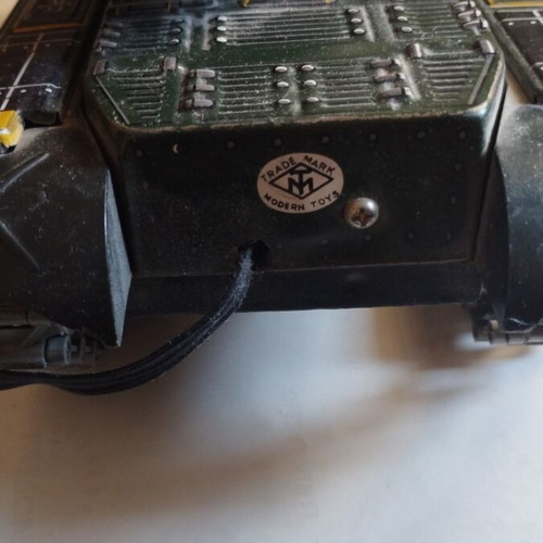Tank M-81 Masdaya tin toy 1960s used