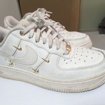 Nike Air Force 1 '07 LX women's sneakers, sail metallic gold, size 36