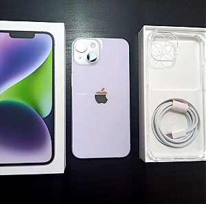 iPhone 14 purple 128GB - Battery Health 100%