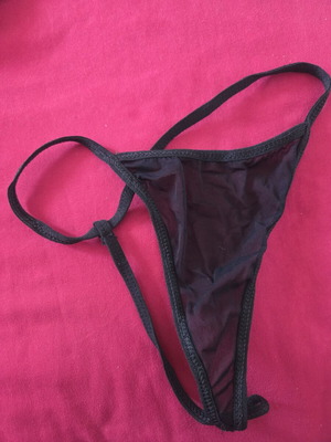 Dress with sheer panels and sexy lingerie new, black