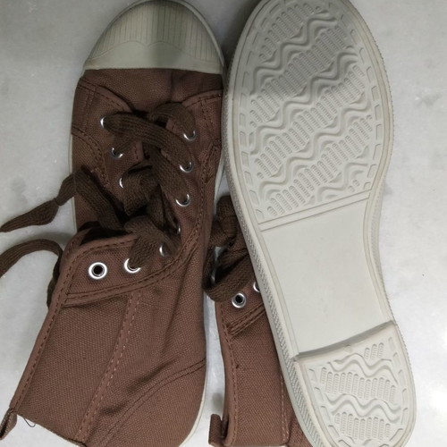 Canvas Elviele Boots like new, size 37, brown