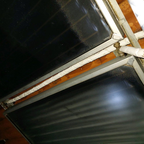 Maltezos solar collector used, 2 panels, 2016