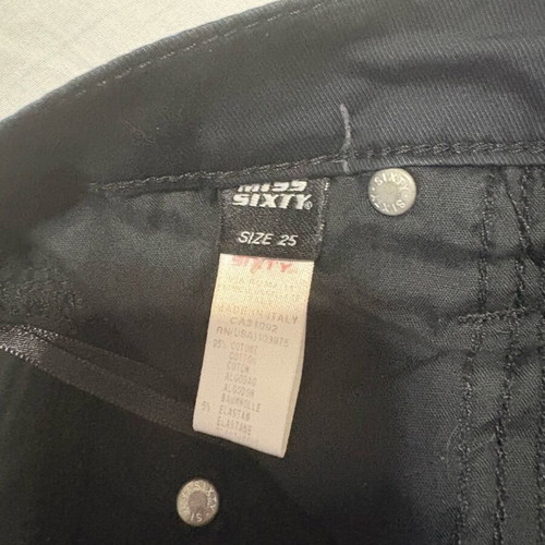 Miss Sixty women's black jeans like new, size XS