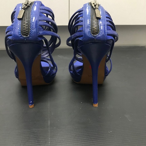 Zara sandals used, size 37, blue