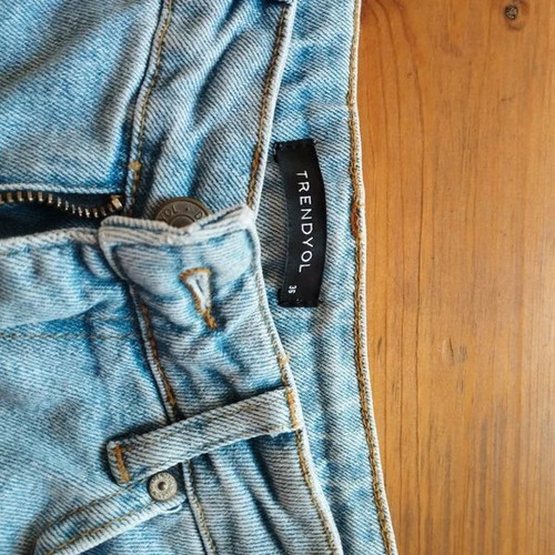 Trendyol denim shorts like new, size S 36 8, blue