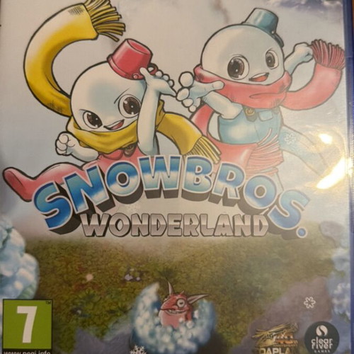 Snowbros Wonderland PlayStation 5 (PS5) like new