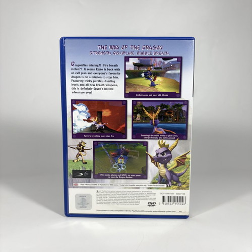 Spyro Enter the Dragonfly PlayStation 2 game used, complete with manual