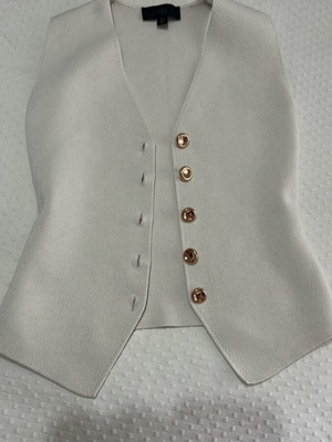 Zara vest size S beige like new