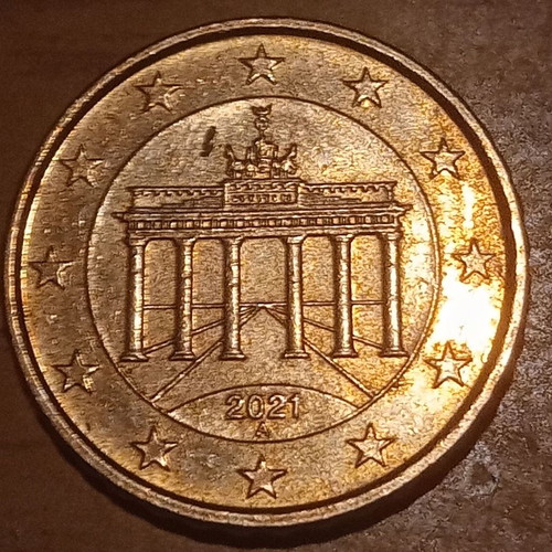 10 cents euro 2021 like new, Germany