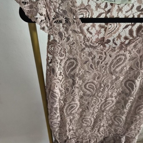 Charleston dress dusty pink like new, size M
