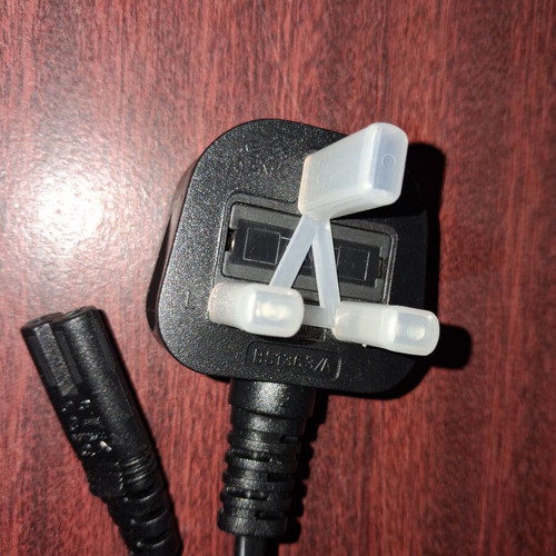 British Type G Power Plug BS 1363 with 1.80m Cable New