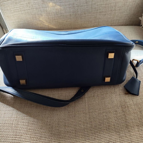 Louis Vuitton Flight Paname Take Off Crossbody Bag used, blue leather