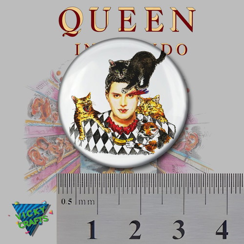 Queen Innuendo pin set of 10 new, album illustrations