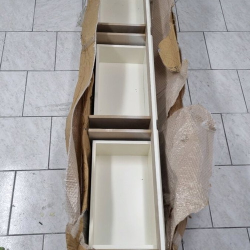 Bed sofa drawer unit with triple drawer like new