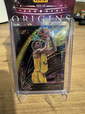 Panini Select Euroleague 2025-26 Jaylen Hoard Cosmic SSP card like new