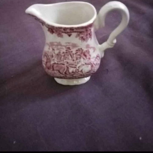 Myotts Staffordshire Country Life vintage creamer