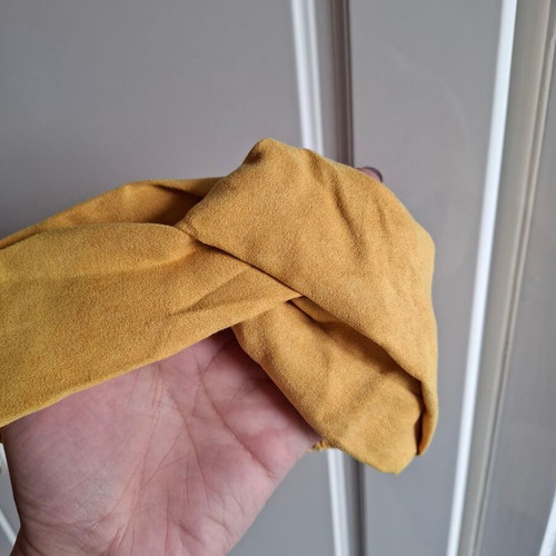 Boho Chic Hairband Set of 3 new, black, pink and mustard colors