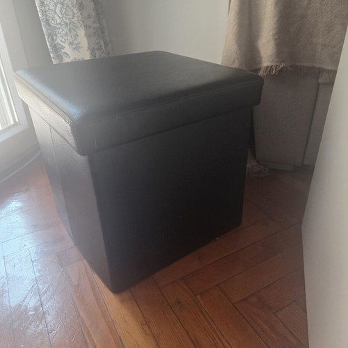 Storage stool used, sturdy