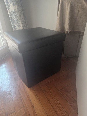 Storage stool used, sturdy
