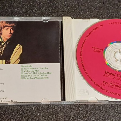 David Garrick A Boy Called David CD used, pop reissue 1967