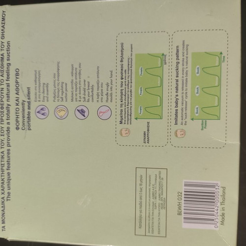 Manual Breast Pump with Bottle Set like new