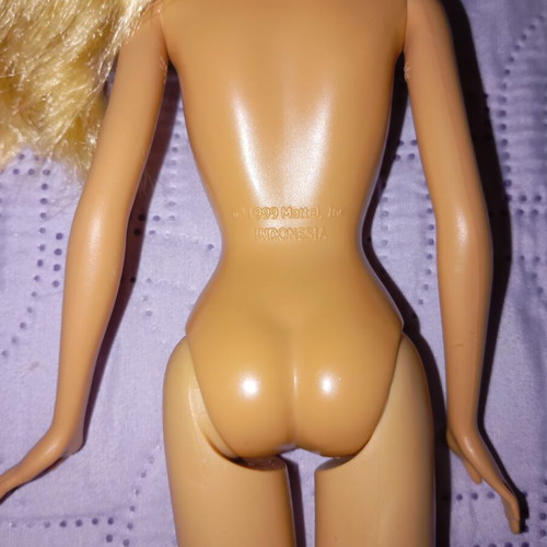 Barbie Beach Fun heart tattoo used (Mattel 2006)