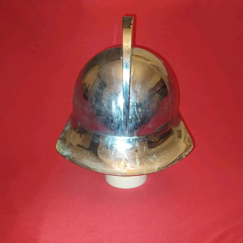 Adrian A PP and Royal Greek Gendarmerie Traffic Helmets used, 2 collectible pieces
