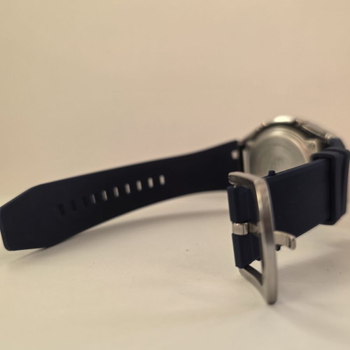 Casio G-Shock GA-2100 custom watch, silver steel
