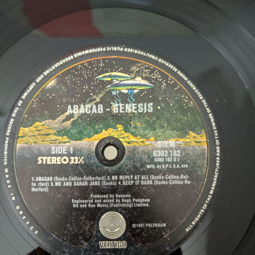 Genesis Abacab LP used, rock