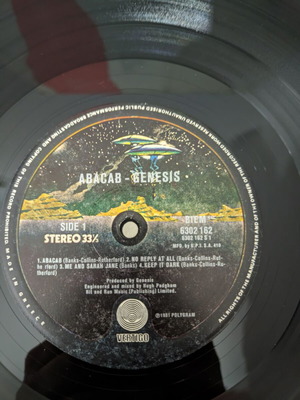 Genesis Abacab LP used, rock