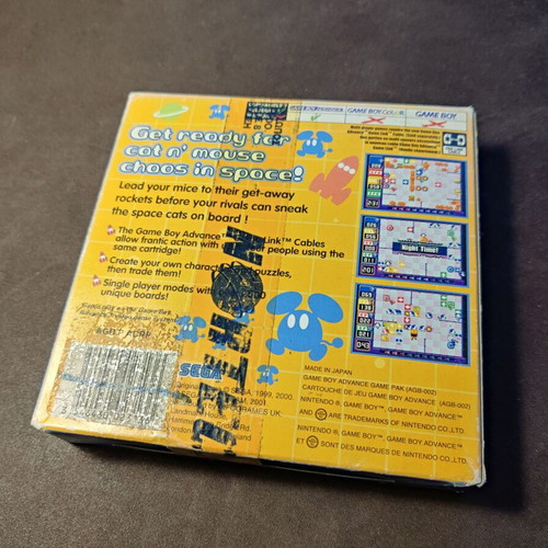 Chuchu Rocket! for Game Boy Advance used, complete boxed