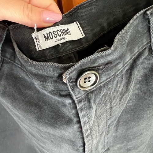 Moschino black jeans size M like new