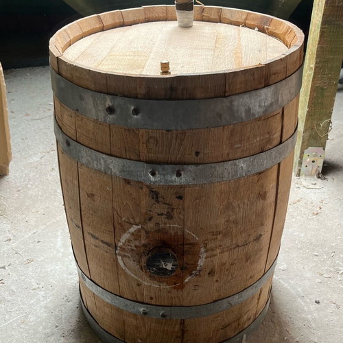 Wine barrel used