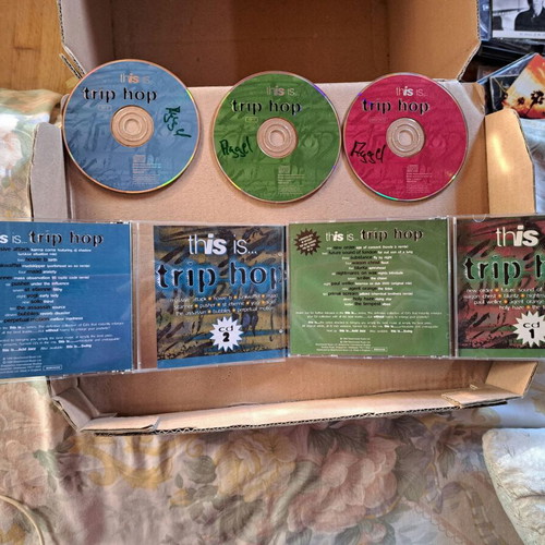 Various This Is... Trip Hop 3xCD used, compilation, big box