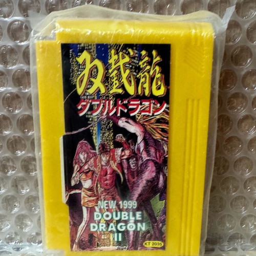 Double Dragon II Famicom TV Game Cartridge new, 60-pin