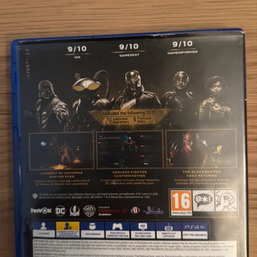 Injustice 2 Legendary Edition like new for Sony