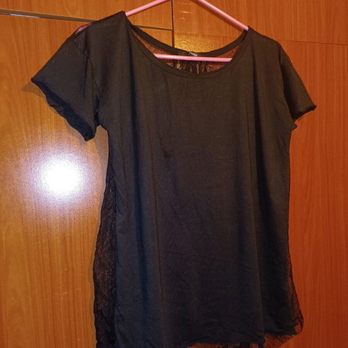 Pinelopi t-shirt used with transparent back, size M