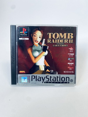 Tomb Raider II PlayStation 1 PS1 like new, complete English