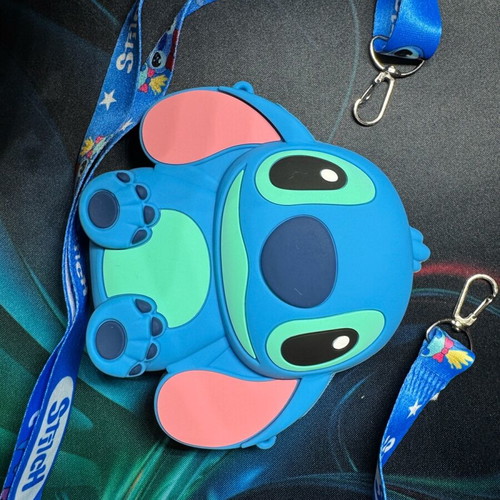 Stitch silicone bag like new with strap and zipper