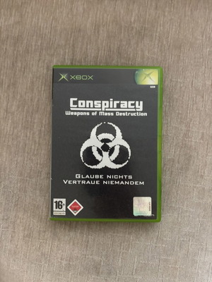 Conspiracy Weapons of Mass Destruction Xbox Original παιχνίδι μεταχειρισμένο, πλήρες